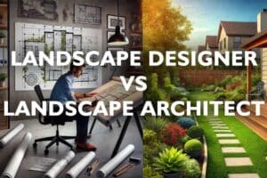 Landscape designer vs landscape architect