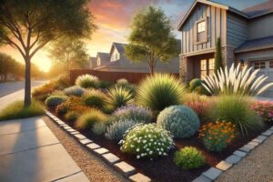 Low-cost Texas landscape design